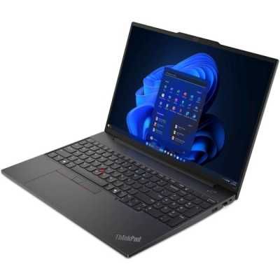 картинка Ноутбук 16" Lenovo Thinkpad E16 G2 черный AMD Ryzen 7 7735HS 16GB/512GB NoOS (21M5S0JG00) от магазина бытовой техники и электроники «Тантал»