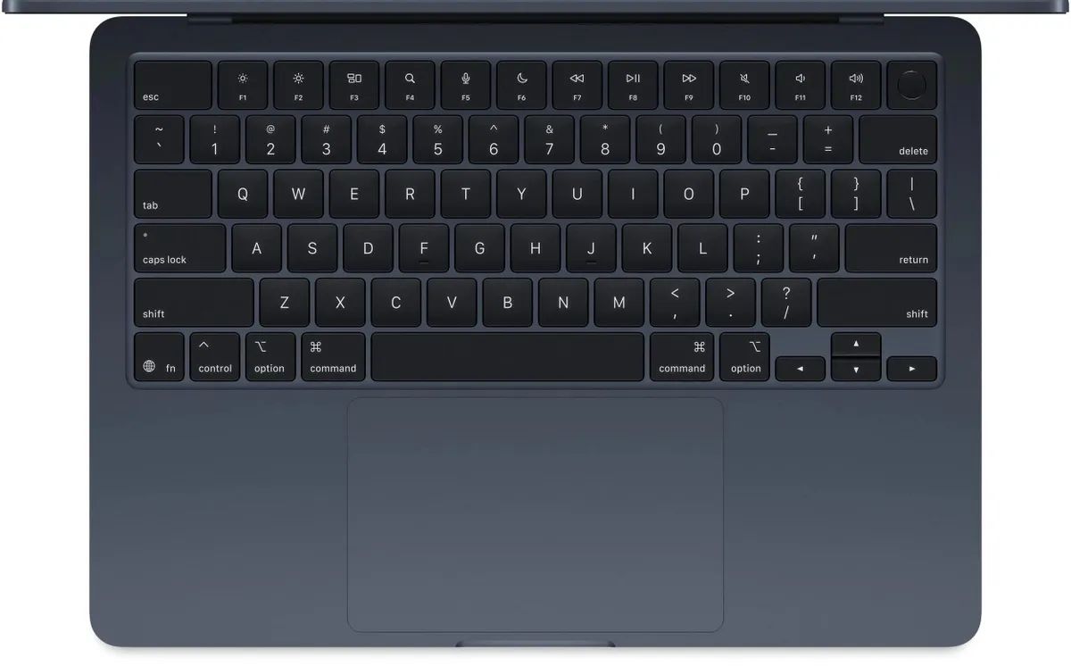 картинка Ноутбук 13.6" Apple MacBook Air A3240 полночный M4 10core 16GB/512GB 10coreGPU macOS (MW133LL/A) от магазина бытовой техники и электроники «Тантал»