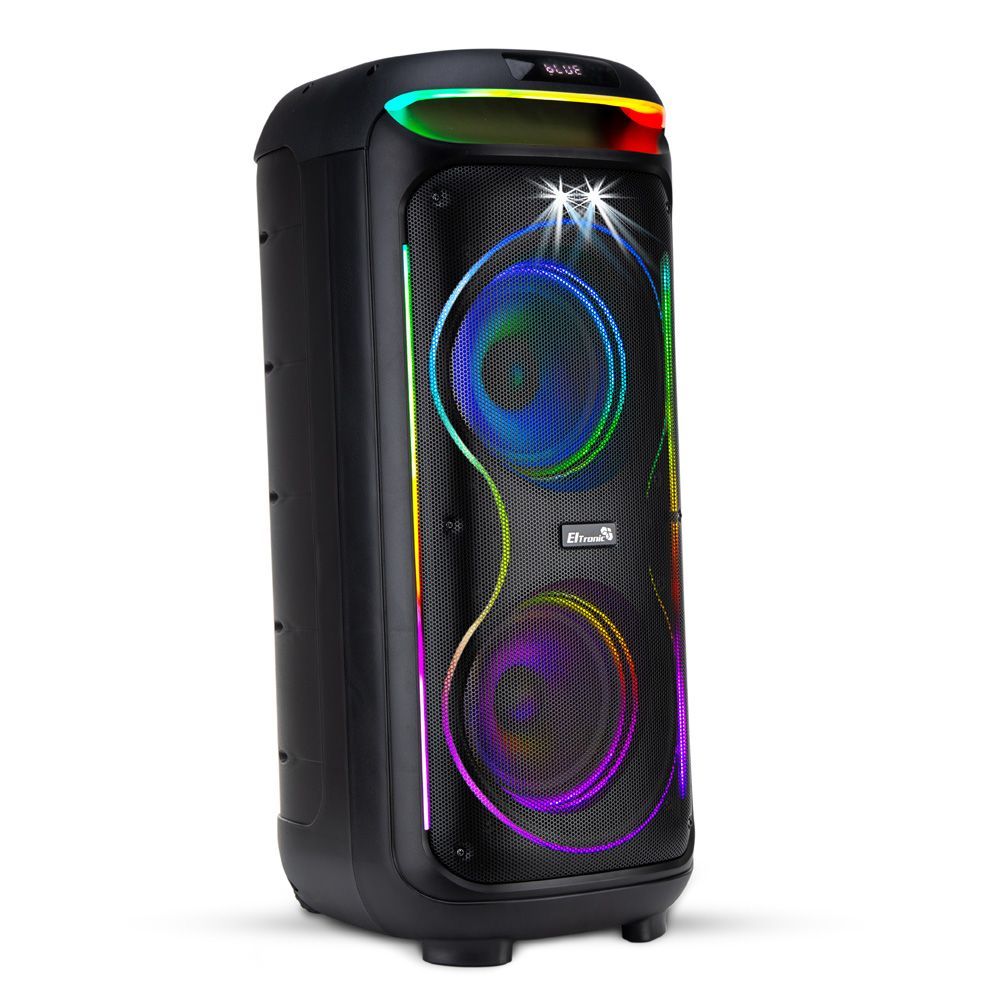 картинка Портативная акустика Eltronic 30-29 Dance box 1000 100Вт LED 4500мАч черный от магазина бытовой техники и электроники «Тантал»