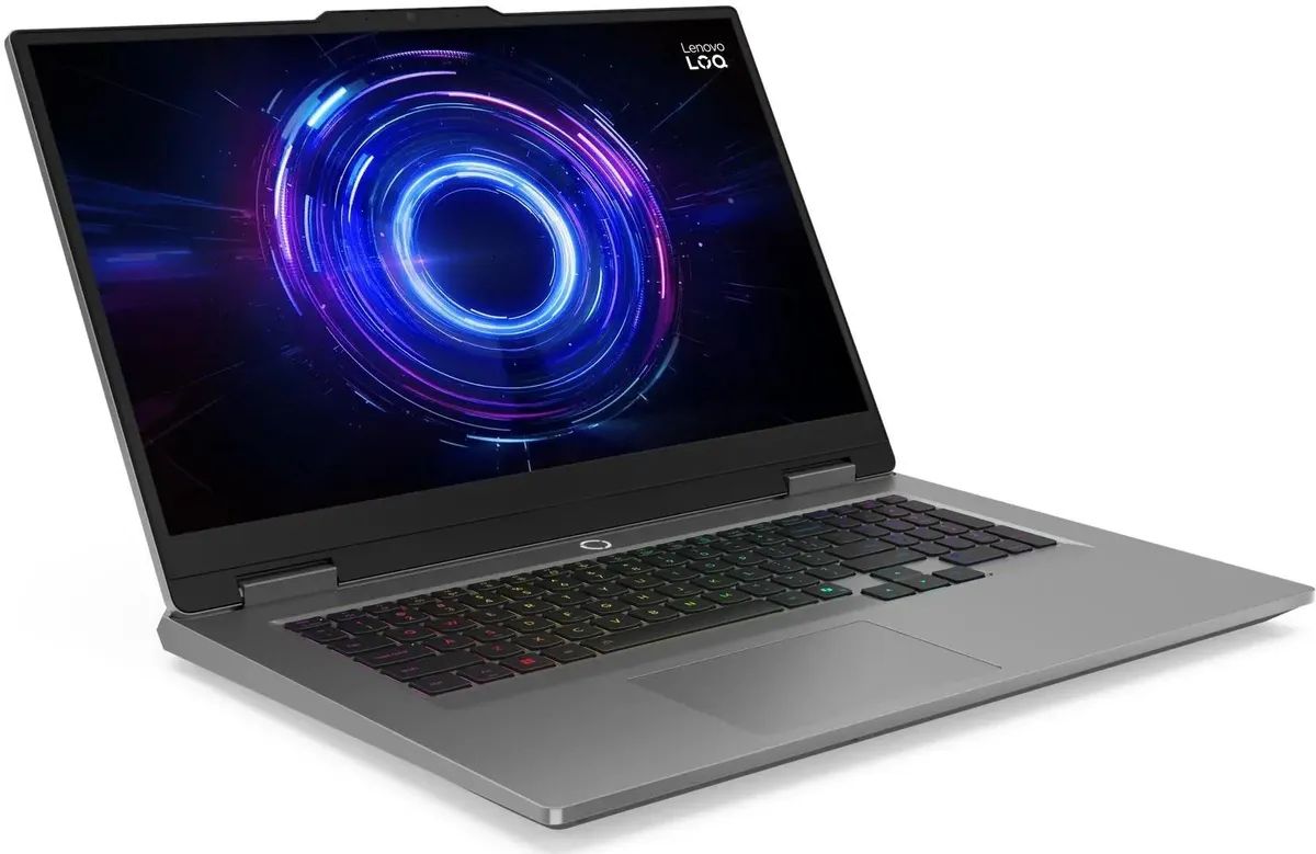 картинка Ноутбук 17.3" Lenovo LOQ 17IRX10 серый i5-13450HX 16GB/512GB RTX5050 8GB noOS (83JH0089RK) от магазина бытовой техники и электроники «Тантал»