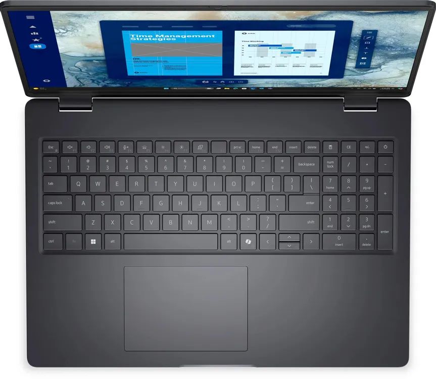 картинка Ноутбук 16" Dell Pro 16 PC16250 серый Core Ultra 7 255U 16GB/1TB IntelGr Linux (PRO16-7613) от магазина бытовой техники и электроники «Тантал»