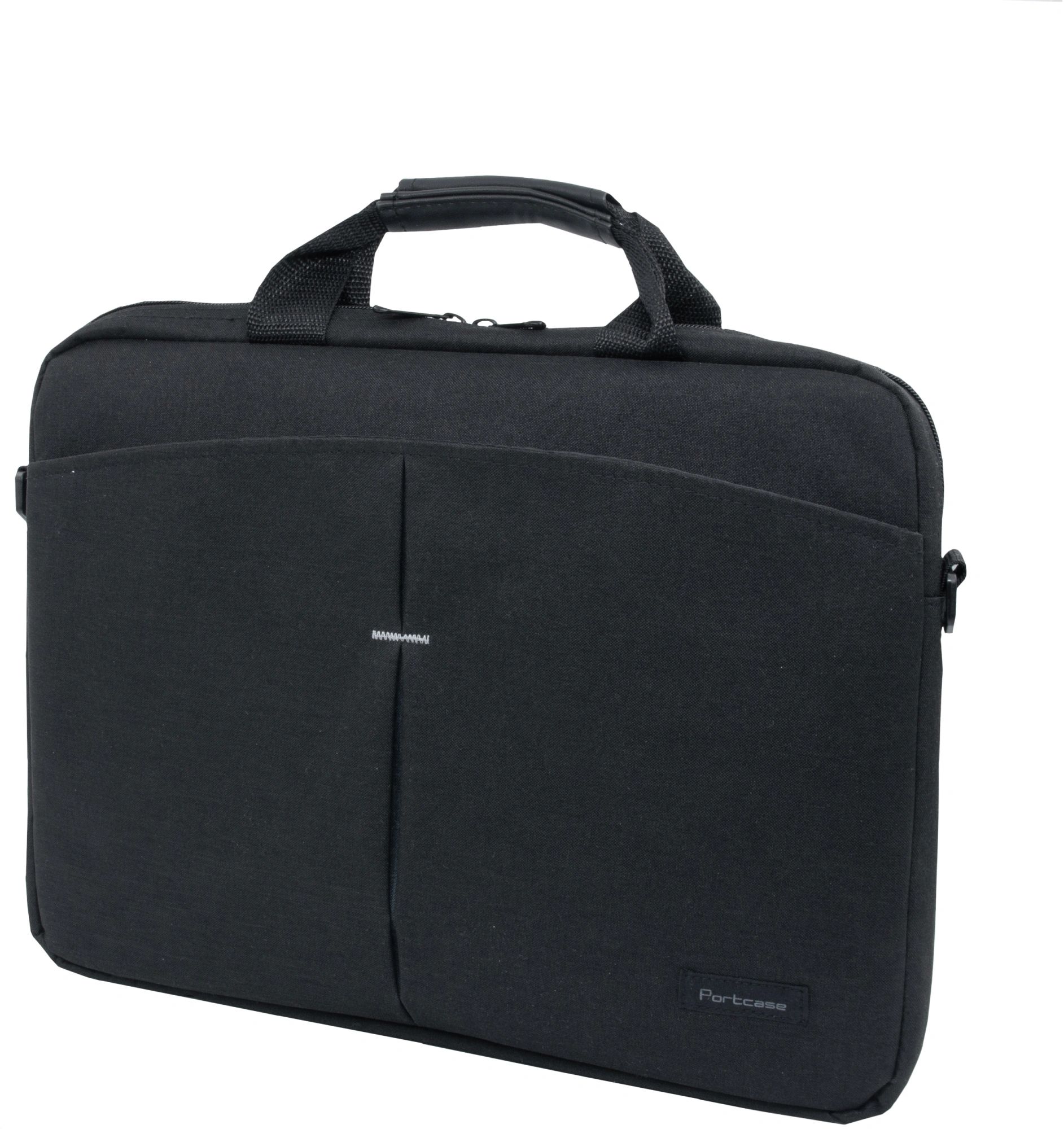 картинка Сумка для ноутбука 15.6" Portcase KCB-162 черный нейлон/полиэстер (KCB-162 BLACK) от магазина бытовой техники и электроники «Тантал»