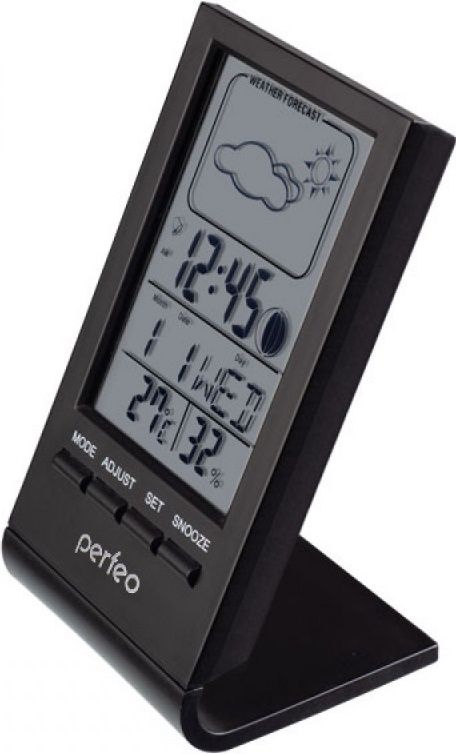 картинка Метеостанция Perfeo (PF_A4856) ANGLE - PF-S2092 черный от магазина бытовой техники и электроники «Тантал»
