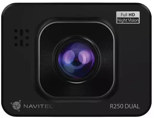 картинка Видеорегистратор Navitel R250 DUAL DVR черный 1Mpix 1080x1920 от магазина бытовой техники и электроники «Тантал»