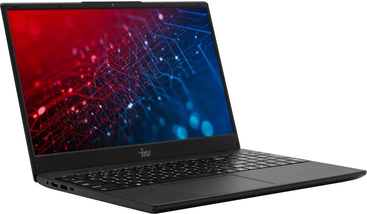 картинка Ноутбук 15.6" IRU Tactio 15ALG черный i3-1215U 8Gb/256Gb UHDGr W11Pro (2019263) от магазина бытовой техники и электроники «Тантал»