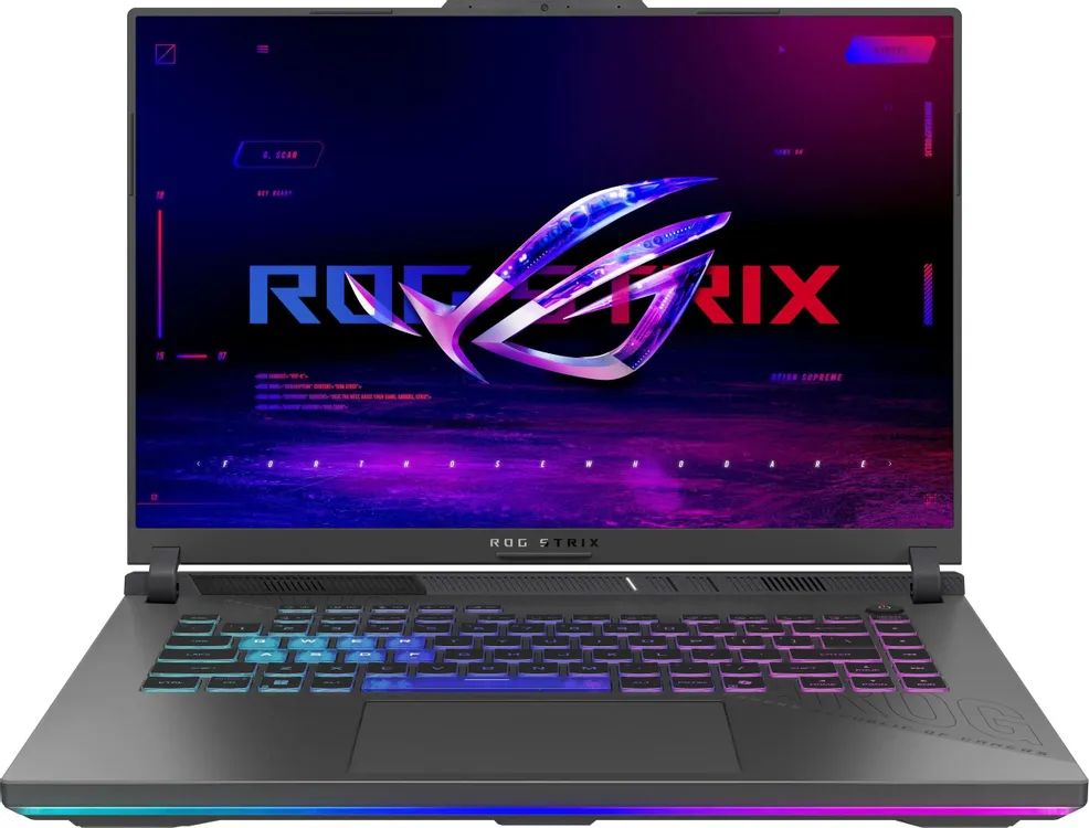 картинка Ноутбук 16" Asus ROG Strix G16 G614PW-TS133 серый R9-8940HX 32GB/1TB RTX5080 noOS (90NR0QK7-M006P0) от магазина бытовой техники и электроники «Тантал»