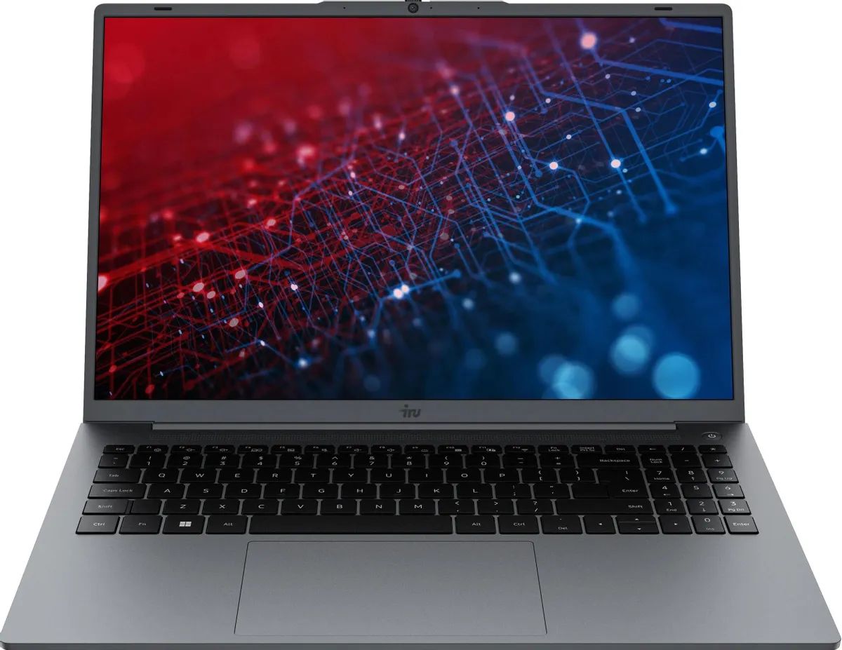 картинка Ноутбук 16" IRU Tactio 16ALB серый i5-1235U 16Gb/512Gb UHDGr W11Pro (2110204) от магазина бытовой техники и электроники «Тантал»