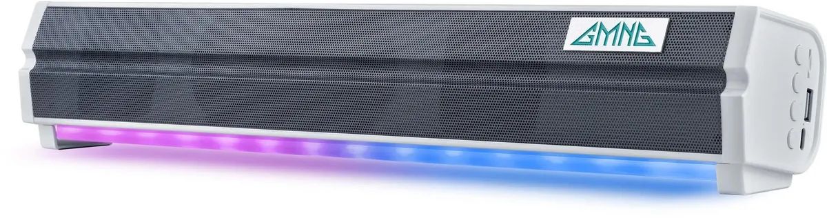 картинка Саундбар 2.0 GMNG GG-SP100UB 10Вт белый от магазина бытовой техники и электроники «Тантал»