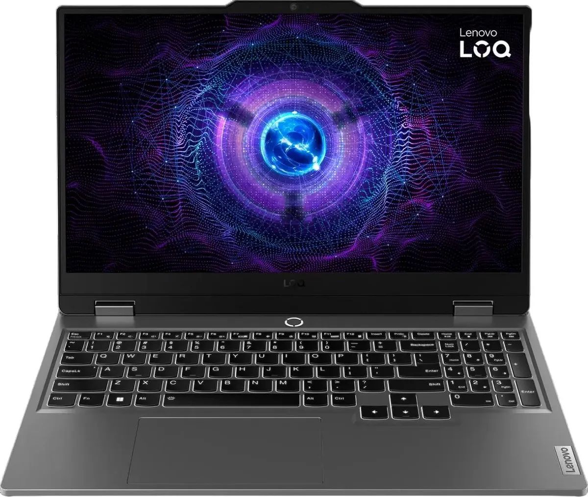 картинка Ноутбук 15.6" Lenovo LOQ 15IRX9 серый i5-13450HX 16GB/512GB RTX3050 6GB noOS (83DV0073PS) от магазина бытовой техники и электроники «Тантал»