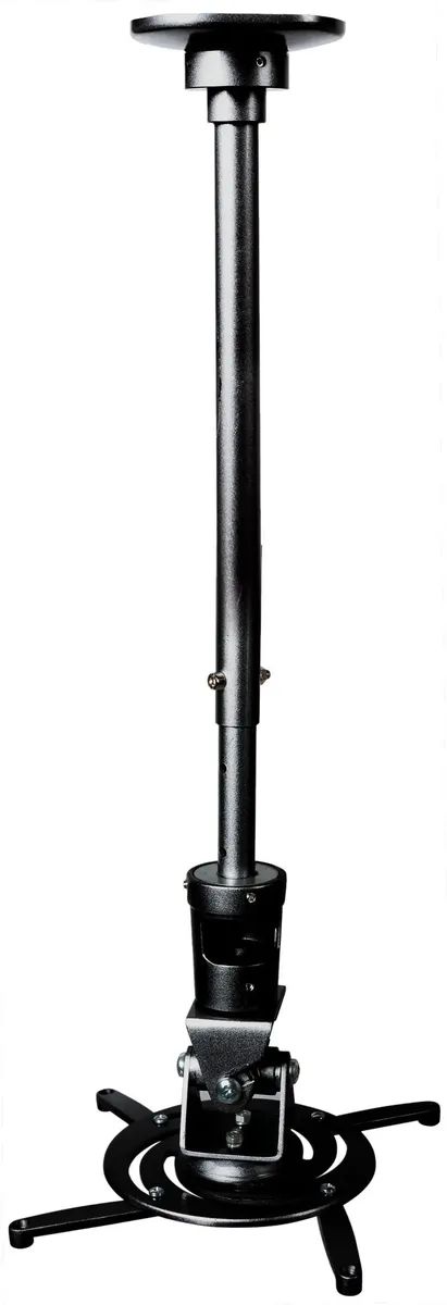картинка Кронштейн для проектора Cactus CS-VM-PR01L-BK черный макс.10кг потолочный поворот и наклон от магазина бытовой техники и электроники «Тантал»