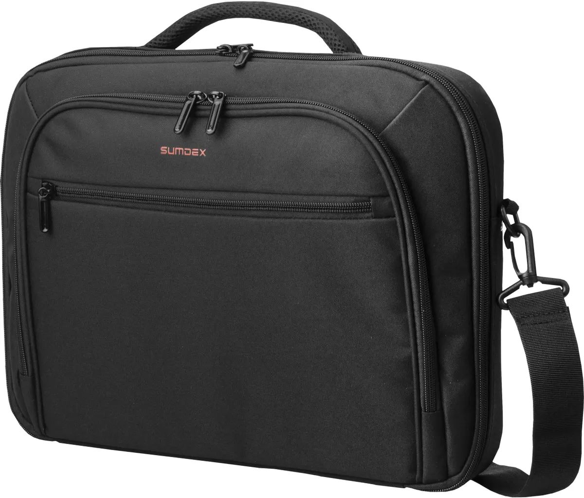 картинка Сумка для ноутбука 16" SUMDEX PON-351BK нейлон/полиэстер черный от магазина бытовой техники и электроники «Тантал»