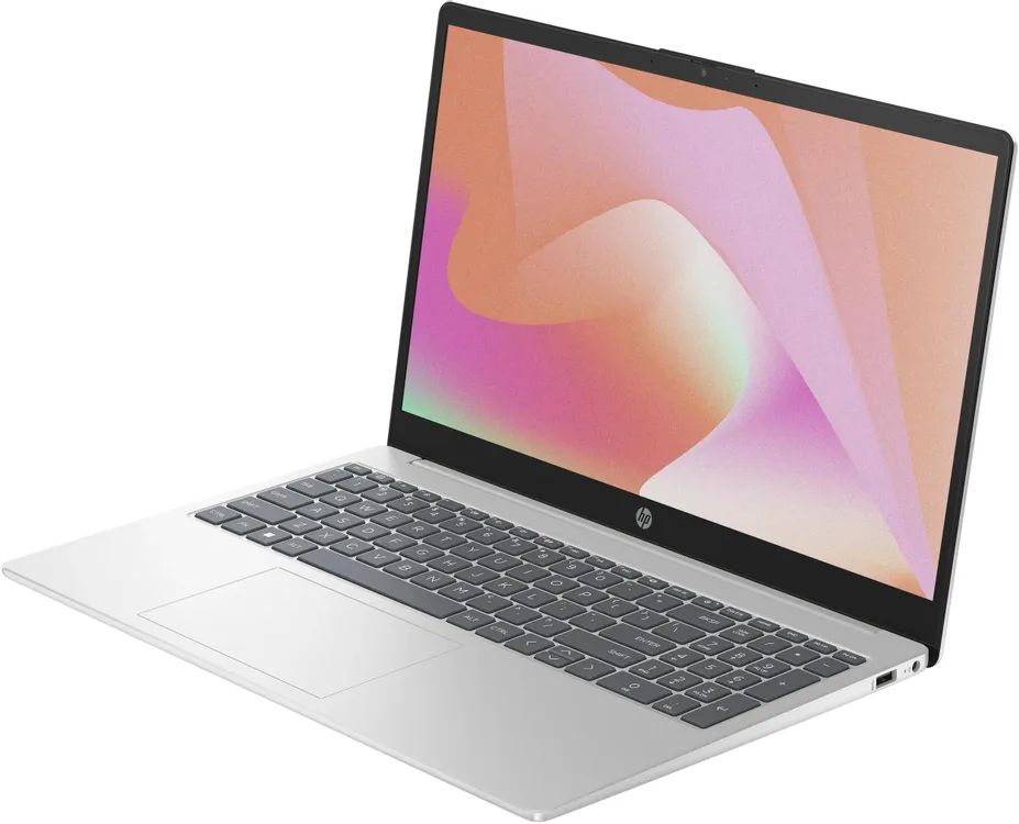 картинка Ноутбук 15.6" HP 15-fd0127dx серебристый Touch Core 7 150U 16GB/512GB IntelGr W11Home (B4HN8UA) от магазина бытовой техники и электроники «Тантал»