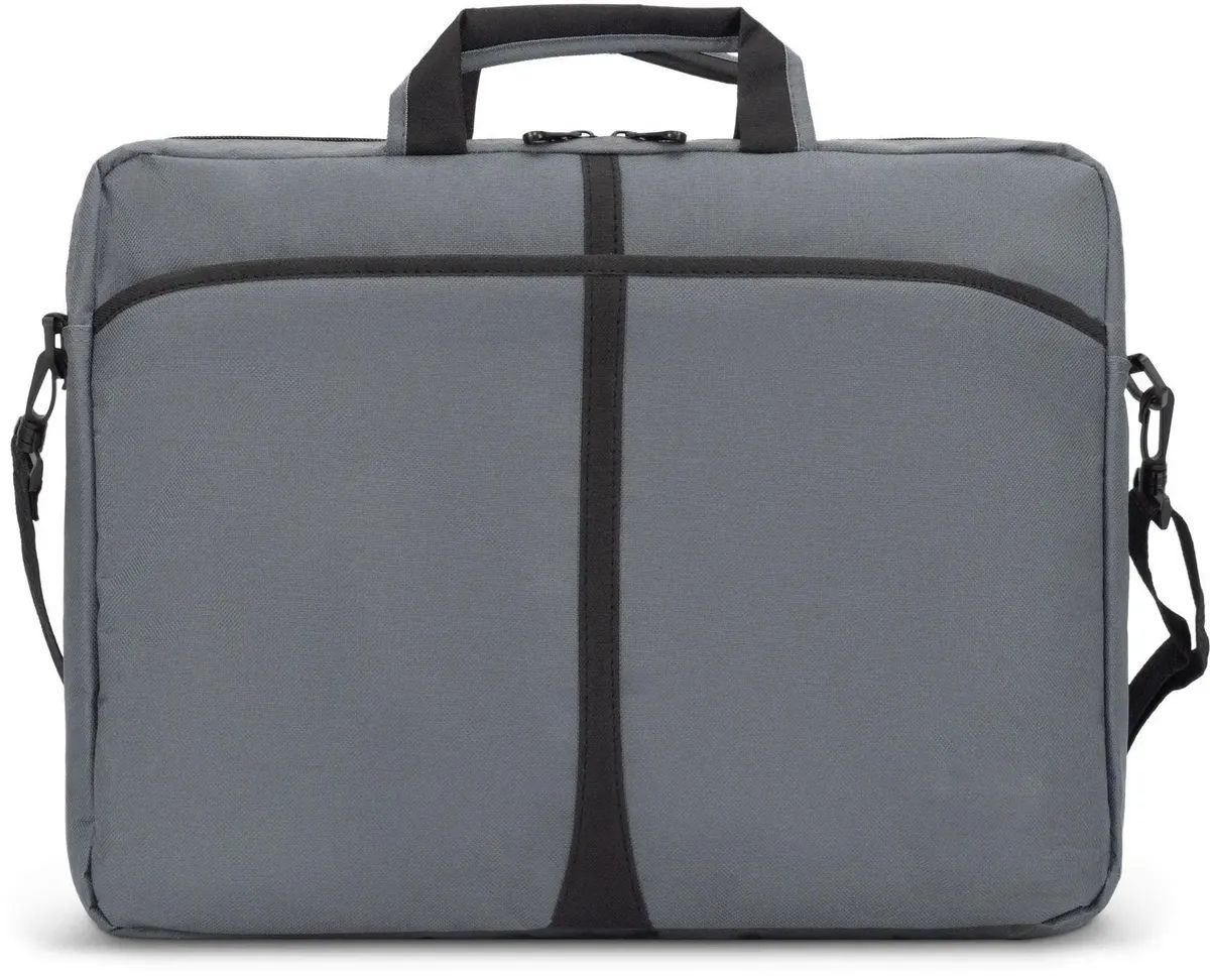 картинка Сумка для ноутбука 17.3" Digma W-210 полиэстер серый/черный (W210GBK) от магазина бытовой техники и электроники «Тантал»