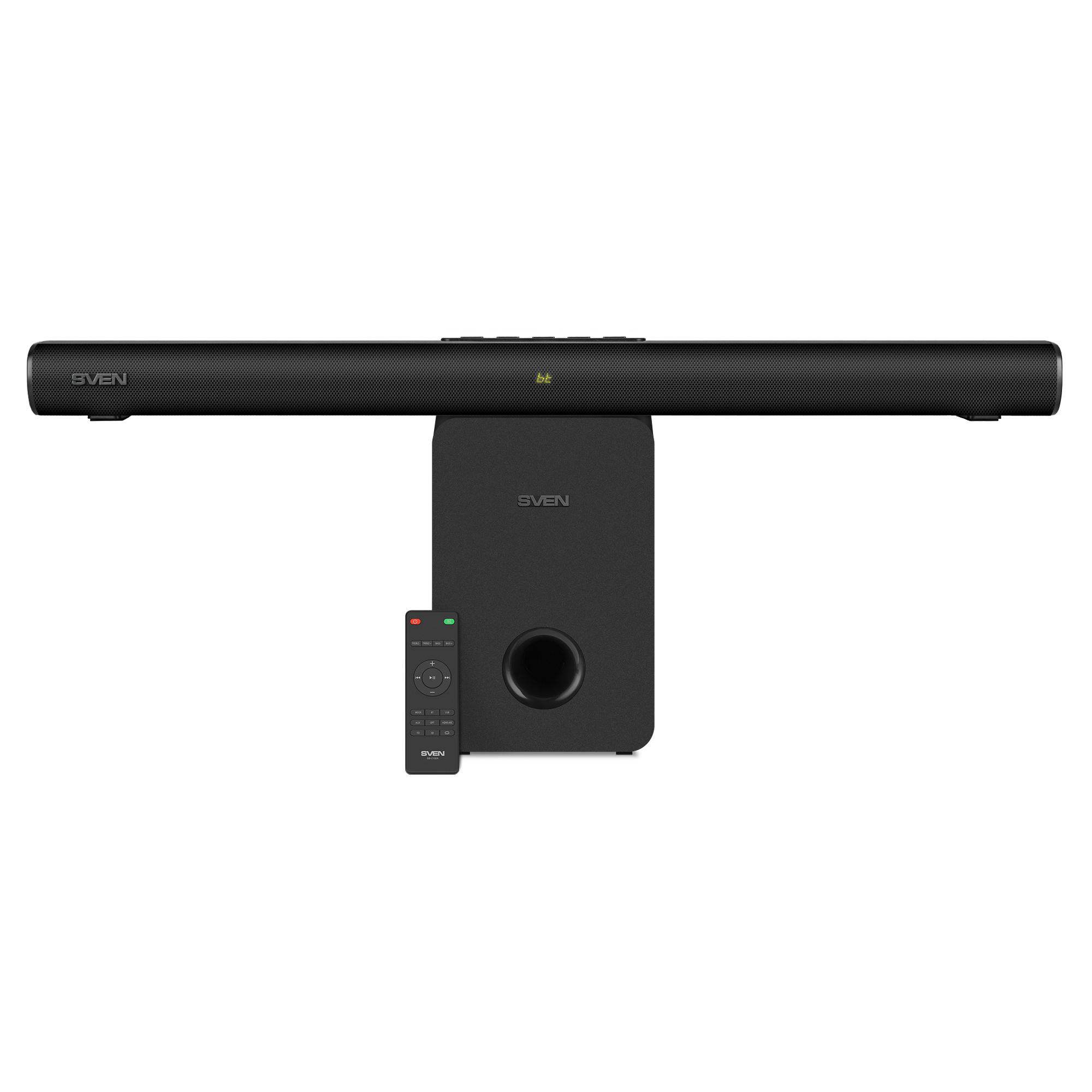 картинка Саундбар 2.1 Sven SB-2150A 180Вт черный (SV-019556) от магазина бытовой техники и электроники «Тантал»