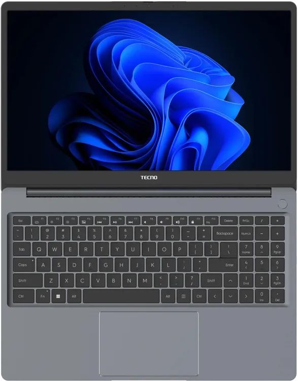 картинка Ноутбук 15.6" Tecno MegaBook K15SDA серый R5-7430U 8GB/512GB RadeonGr W11Home (71005000619) от магазина бытовой техники и электроники «Тантал»