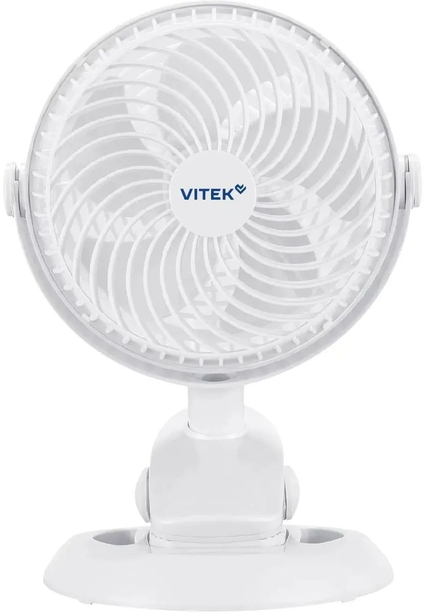 картинка Вентилятор настольный Vitek VTF-06U 3Вт скор:2 белый от магазина бытовой техники и электроники «Тантал»