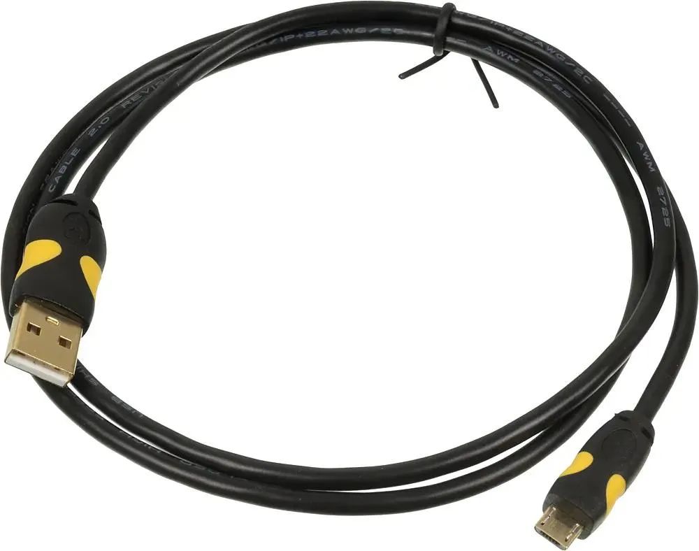 картинка Кабель NONAME USB(m) - microUSB (m) 1м черный (2A Square Connector) от магазина бытовой техники и электроники «Тантал»