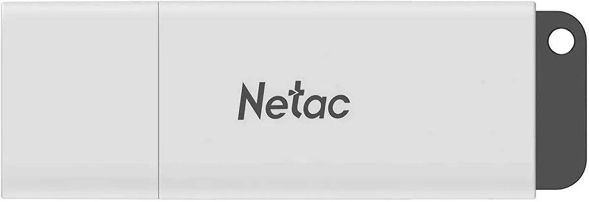 картинка Флеш диск 4Gb Netac U185 USB 2.0 белый (NT03U185N-004G-20WH) от магазина бытовой техники и электроники «Тантал»