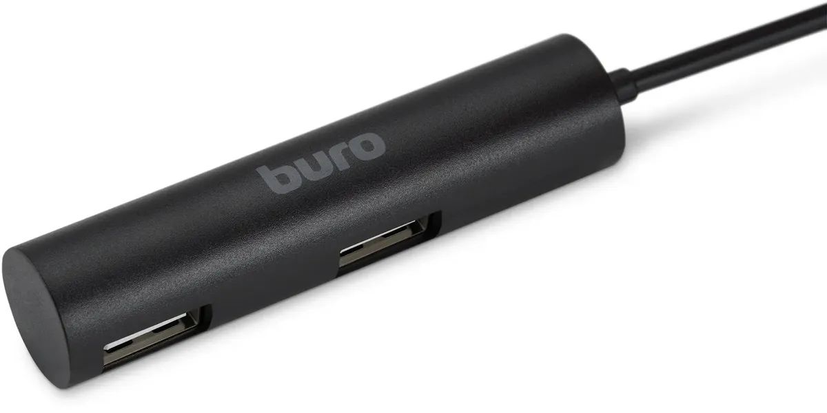 картинка Разветвитель USB 2.0 Buro BU-HUB4-0.5R-U2.0 4порт. черный от магазина бытовой техники и электроники «Тантал»
