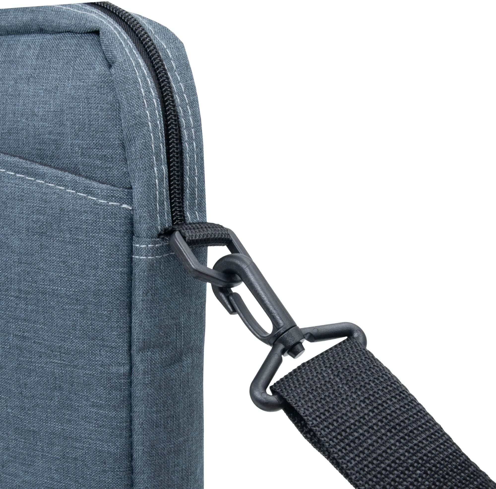 картинка Сумка для ноутбука 15.6" Portcase KCB-162 серый нейлон/полиэстер (KCB-162 GREY) от магазина бытовой техники и электроники «Тантал»
