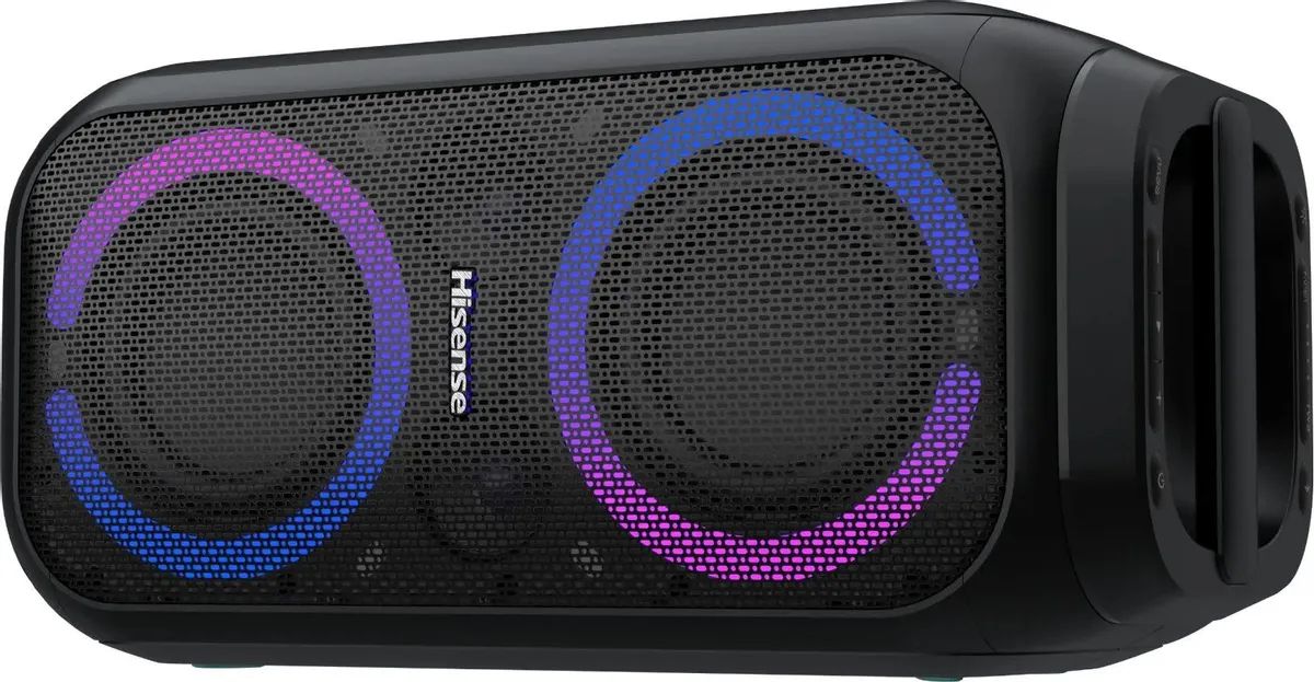 картинка Минисистема Hisense Party Rocket 160 160Вт черный от магазина бытовой техники и электроники «Тантал»