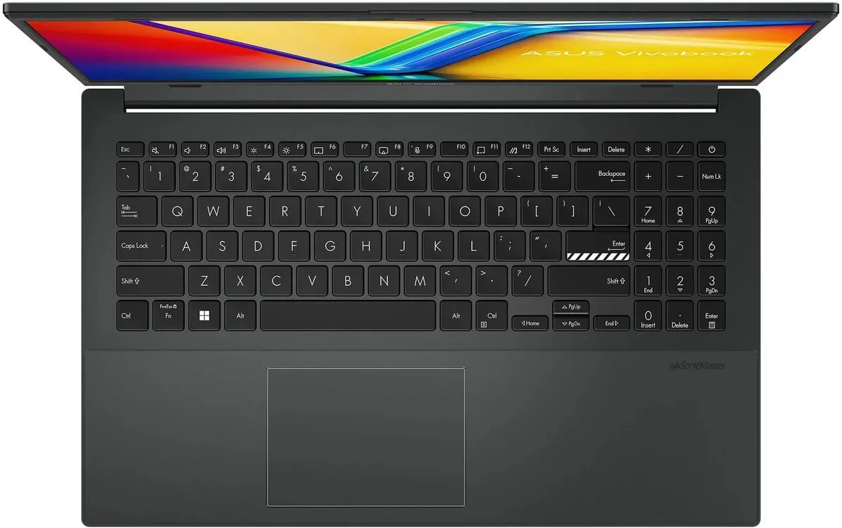 картинка Ноутбук 15.6" Asus VivoBook E1504FA-BQ5031W черный R5-40 8GB/512GB Radeon610M W11Home (90NB0ZR2-M07420) от магазина бытовой техники и электроники «Тантал»