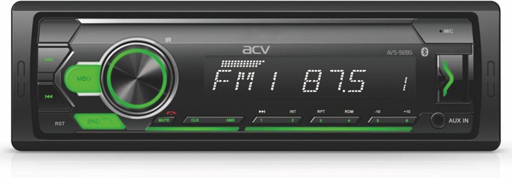 картинка Автомагнитола ACV AVS-912BM 1DIN 4x50Вт от магазина бытовой техники и электроники «Тантал»