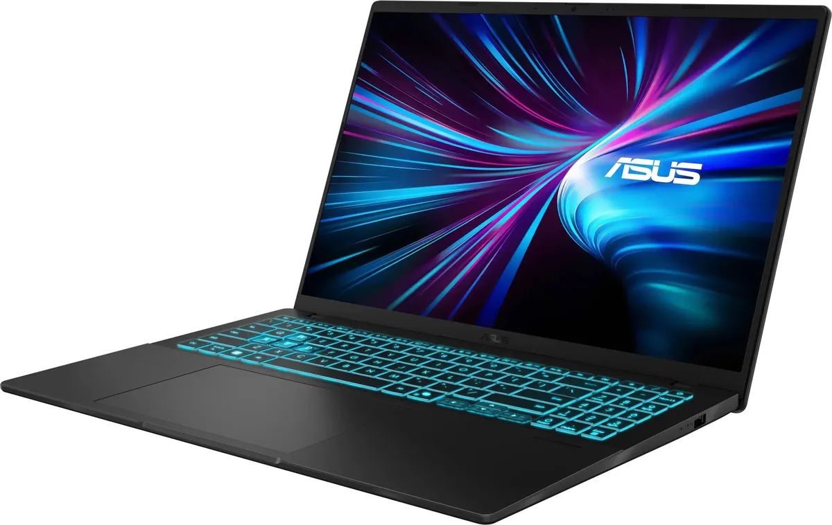 картинка Ноутбук 16" Asus V16 V3607VP-RP031 черный Core 7 240H 32GB/1TB RTX 5070 8GB NoOS (90NB16R1-M001M0) от магазина бытовой техники и электроники «Тантал»