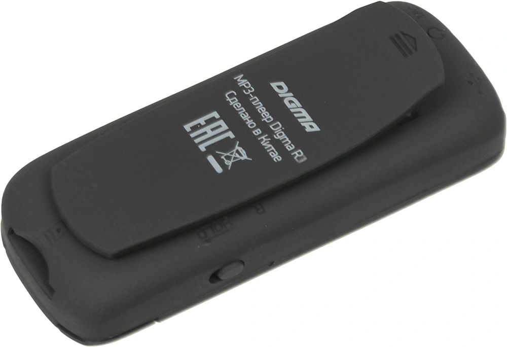 картинка Плеер Flash Digma R3 8Gb черный/0.8"/FM/microSDHC/clip от магазина бытовой техники и электроники «Тантал»