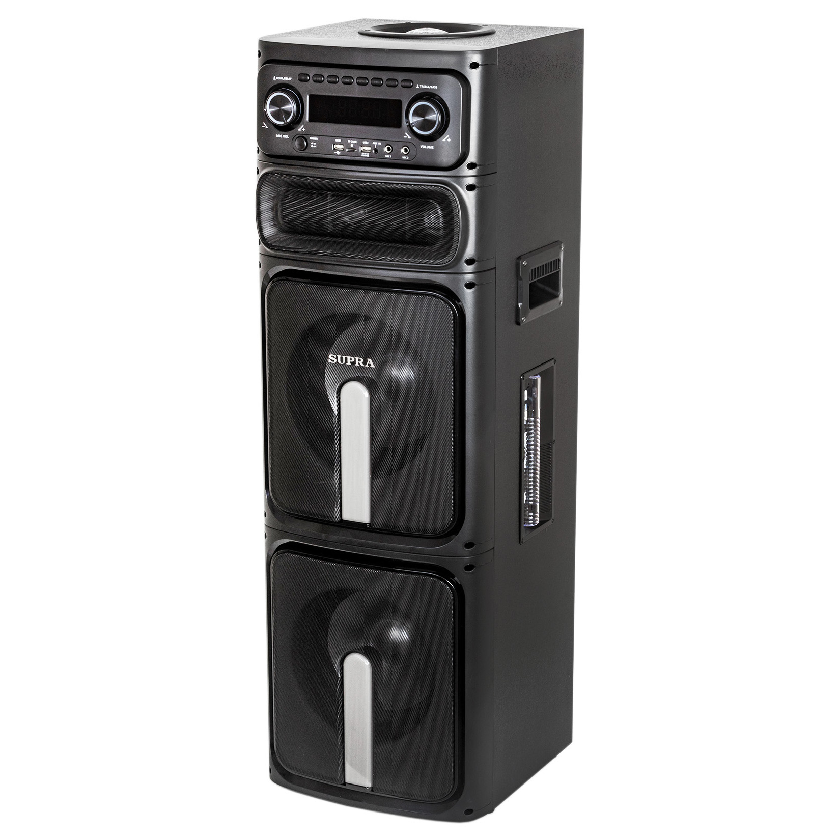 картинка Минисистема Supra SMB-2050 1200Вт черный (в комплекте: активн.+пассив.колонки) от магазина бытовой техники и электроники «Тантал»