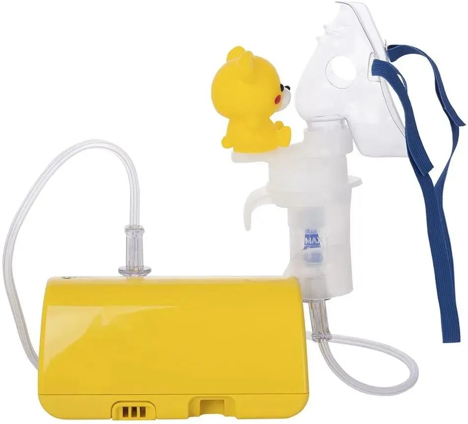 картинка Ингалятор Omron NE-C24 Kids (NE-C801S-KDRU) компрессорный стационарный желтый от магазина бытовой техники и электроники «Тантал»