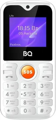 картинка Мобильный телефон BQ 1853 Life White от магазина бытовой техники и электроники «Тантал»