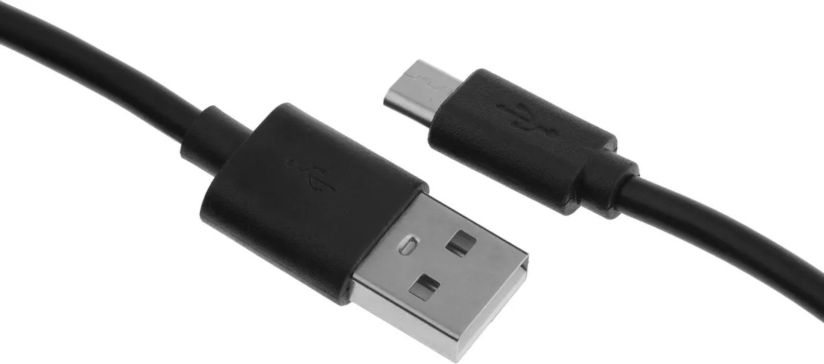 картинка Кабель KingPrice USB 2.0 Type-A - Micro-B 2.4A 1.5м черный (KP-microUSB-2.4A-1.5m) от магазина бытовой техники и электроники «Тантал»