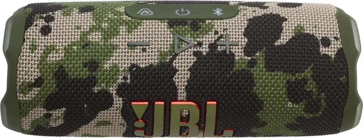 картинка Портативная колонка JBL Flip 7 1.0 35Вт 4800мАч камуфляж (JBLFLIP7SQUAD) от магазина бытовой техники и электроники «Тантал»