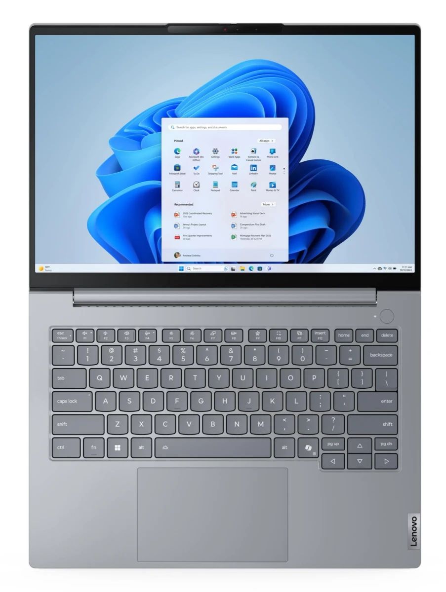 картинка Ноутбук 14" Lenovo ThinkBook 14 G8 IRL серый Core 7 240H 32GB/1TB IntelGr noOS (21SG0034GQ) от магазина бытовой техники и электроники «Тантал»