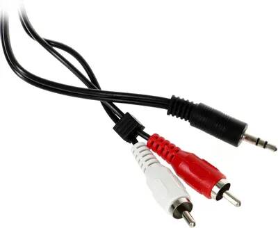 картинка Кабель Ningbo Jack 3.5 - Jack 3.5 1.5м черный (JAAC010-1.5) от магазина бытовой техники и электроники «Тантал»