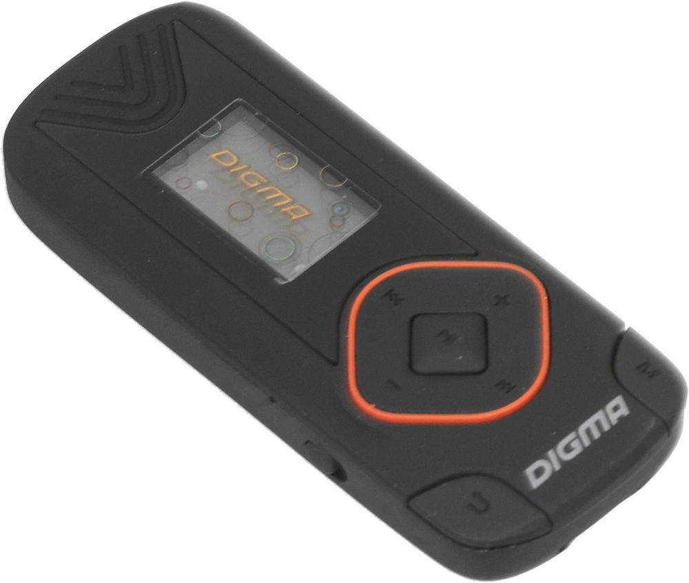 картинка Плеер Flash Digma R3 8Gb черный/0.8"/FM/microSDHC/clip от магазина бытовой техники и электроники «Тантал»