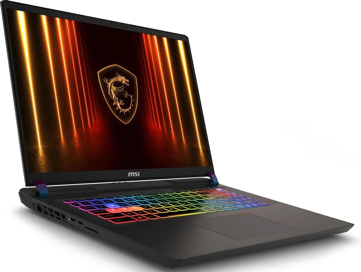 картинка Ноутбук 17" MSI Vector 17 HX AI A2XWIG-063XRU серый космос Ultra 9 275HX 32Gb/1Tb NVIDIA GeForce RTX5080 16Gb FreeDOS (9S7-17S372-063) от магазина бытовой техники и электроники «Тантал»