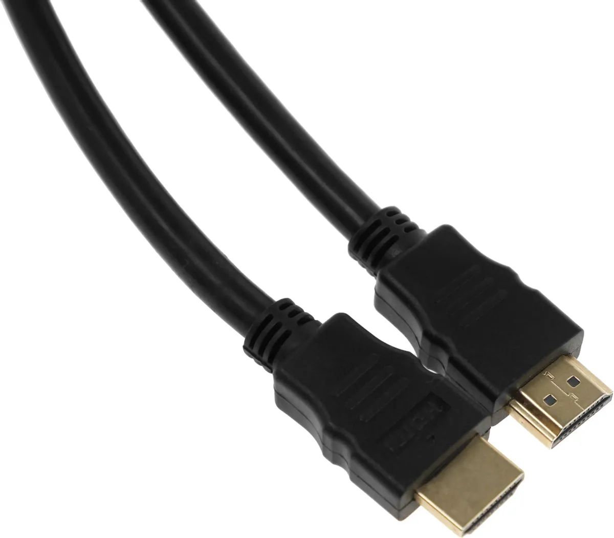картинка Кабель HDMI - HDMI 1м черный от магазина бытовой техники и электроники «Тантал»