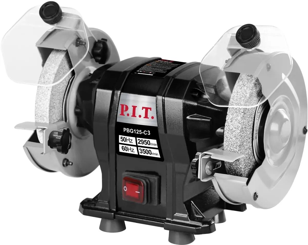 картинка Станок заточной P.I.T. PBG125-C3 от магазина бытовой техники и электроники «Тантал»