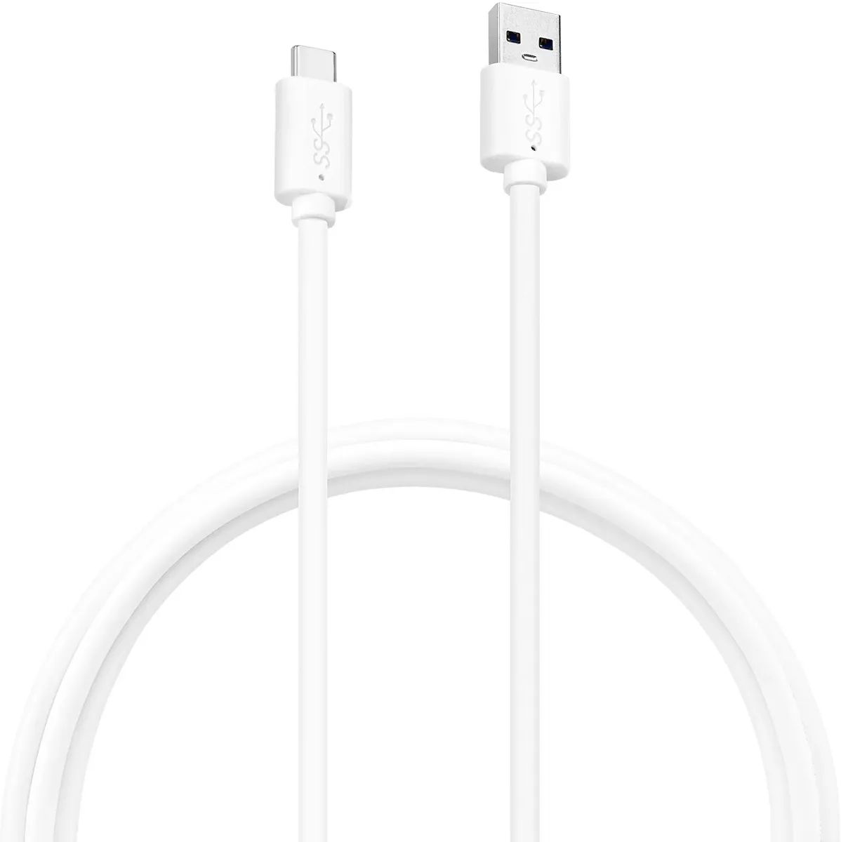 картинка Кабель Buro USB 3.2 Type-A - Type-C 3м белый (BU-USB3.2-AC-3MW) от магазина бытовой техники и электроники «Тантал»