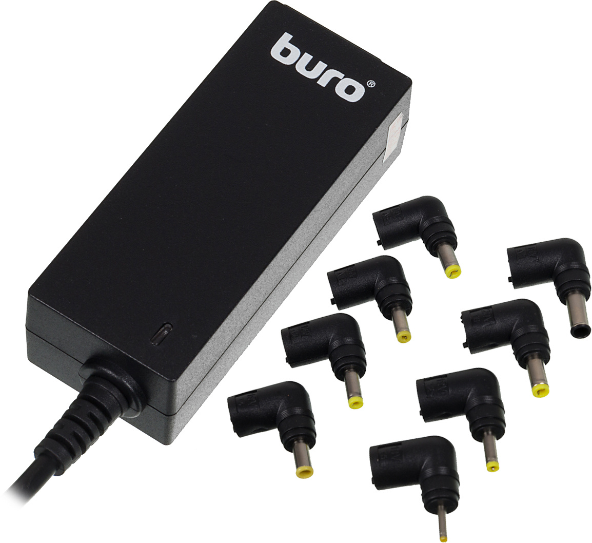 картинка Блок питания Buro BUM-0036S40 автоматический 40W 9.5V-20V 8-connectors от бытовой электросети LED индикатор от магазина бытовой техники и электроники «Тантал»