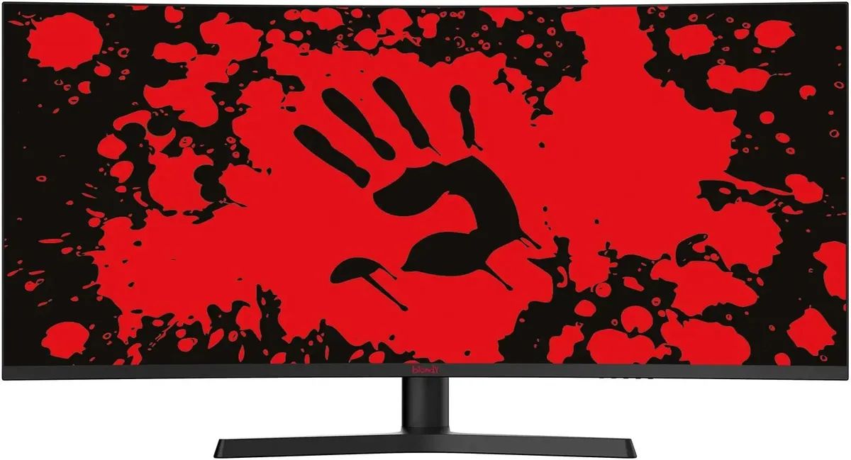 картинка Монитор 34" Bloody MN340W черный VA 21:9 3440x1440 180Гц (MN340W) от магазина бытовой техники и электроники «Тантал»