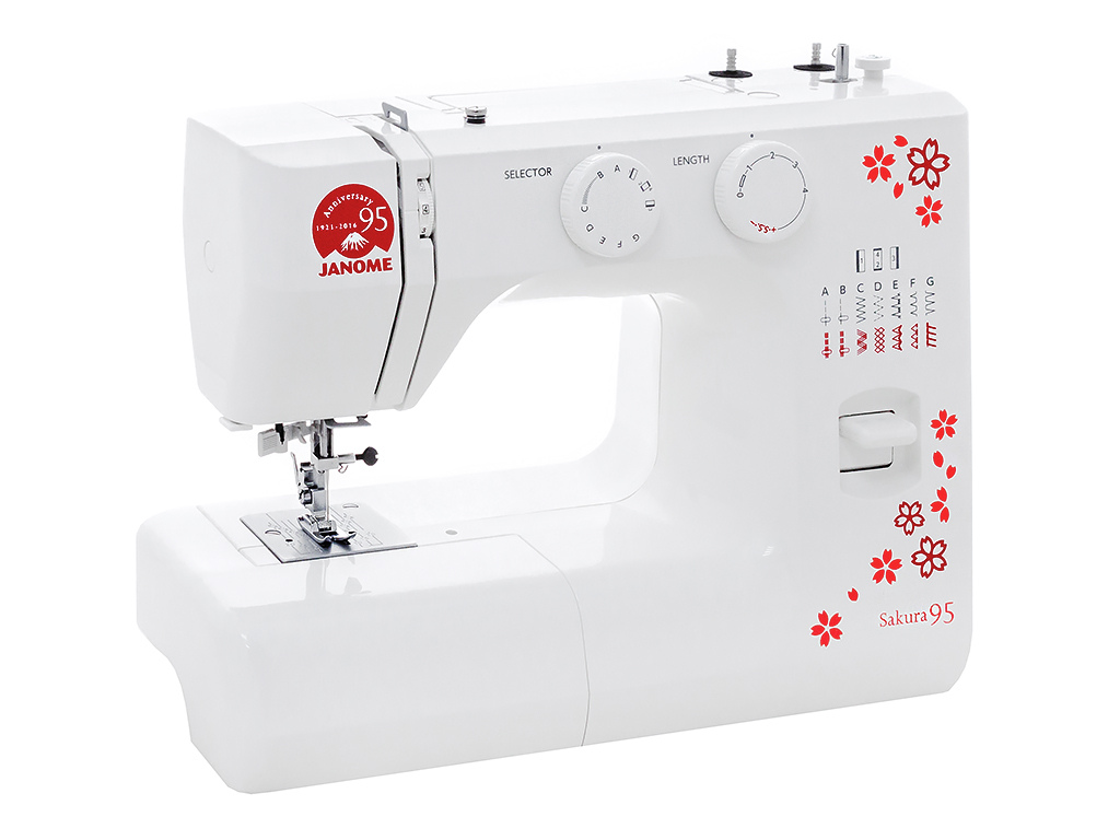 картинка Швейная машина Janome Sakura 95 белый от магазина бытовой техники и электроники «Тантал»