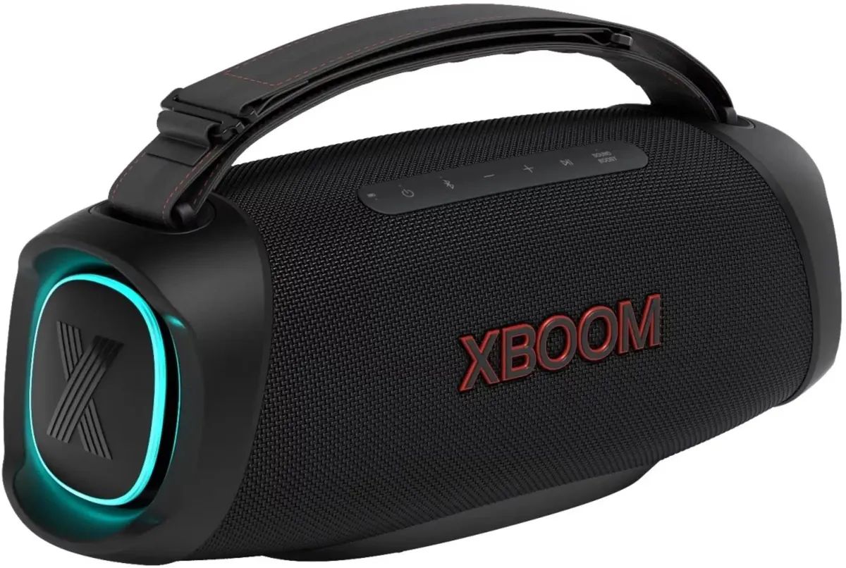 картинка Портативная колонка LG Xboom XG8T 2.1 120Вт черный от магазина бытовой техники и электроники «Тантал»