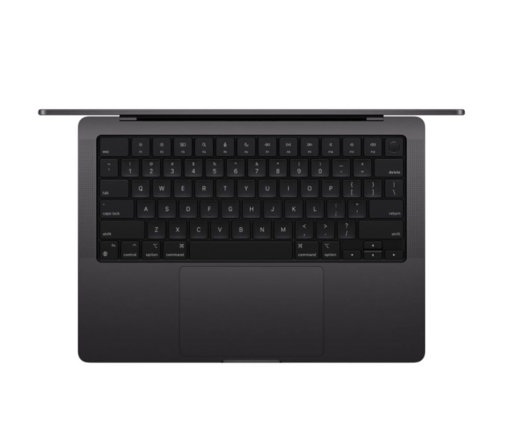 картинка Ноутбук 16" Apple MacBook Pro 16-inch 2026 черный M5 Pro 18core 24GB/1TB CPU/20core GPU macOS (MGEA4LL/A) от магазина бытовой техники и электроники «Тантал»