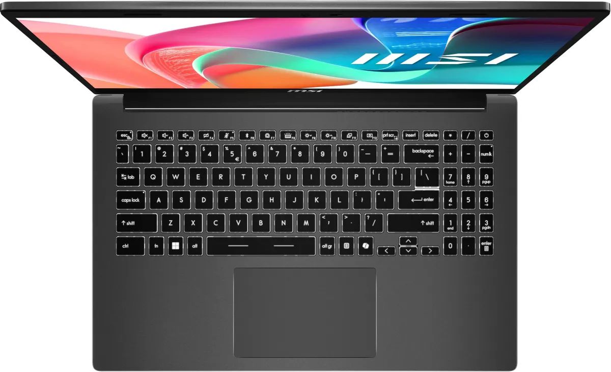 картинка Ноутбук 15.6" MSI Modern 15 F1MG-1099RU серый Core 7 150U 16GB/512GB IntelGr W11Pro (9S7-15S111-1099) от магазина бытовой техники и электроники «Тантал»