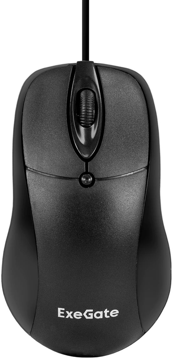 картинка Мышь проводная ExeGate Professional Standard B100L черный 1000dpi (EX298196RUS) от магазина бытовой техники и электроники «Тантал»