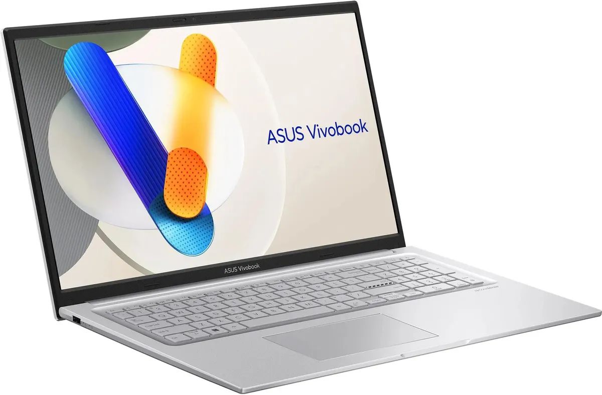 картинка Ноутбук 17.3" Asus VivoBook X1704VA-AU1107 серебристый Core 7 150U 16GB/1TB IntelGr NoOS (90NB13X1-M00MT0) от магазина бытовой техники и электроники «Тантал»