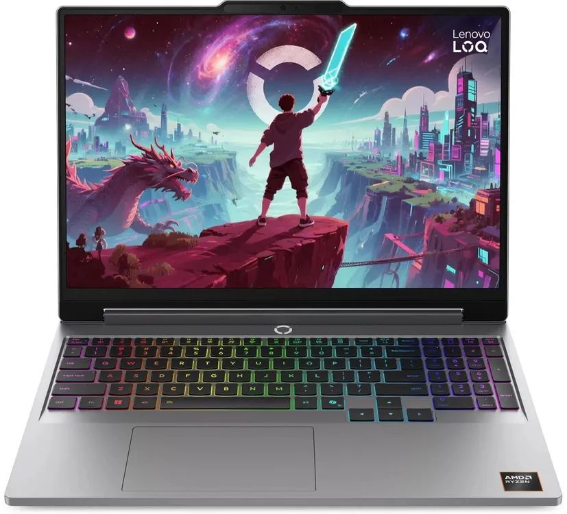 картинка Ноутбук 15.3" Lenovo LOQ 15AHP11 серый R7 250 16GB/512GB RTX5060 noOS (83TN003GPS) от магазина бытовой техники и электроники «Тантал»